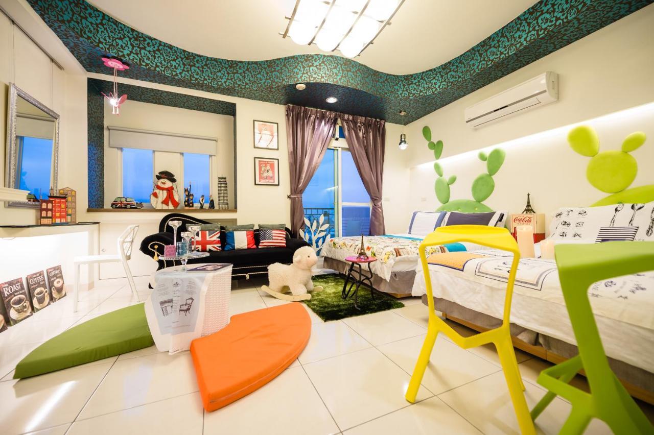 左岸villa 電動麻將k歌包棟主題派對 Luodong Buitenkant foto
