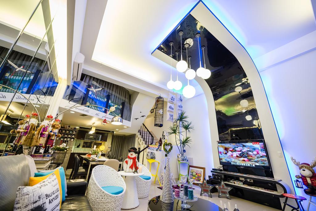 左岸villa 電動麻將k歌包棟主題派對 Luodong Buitenkant foto
